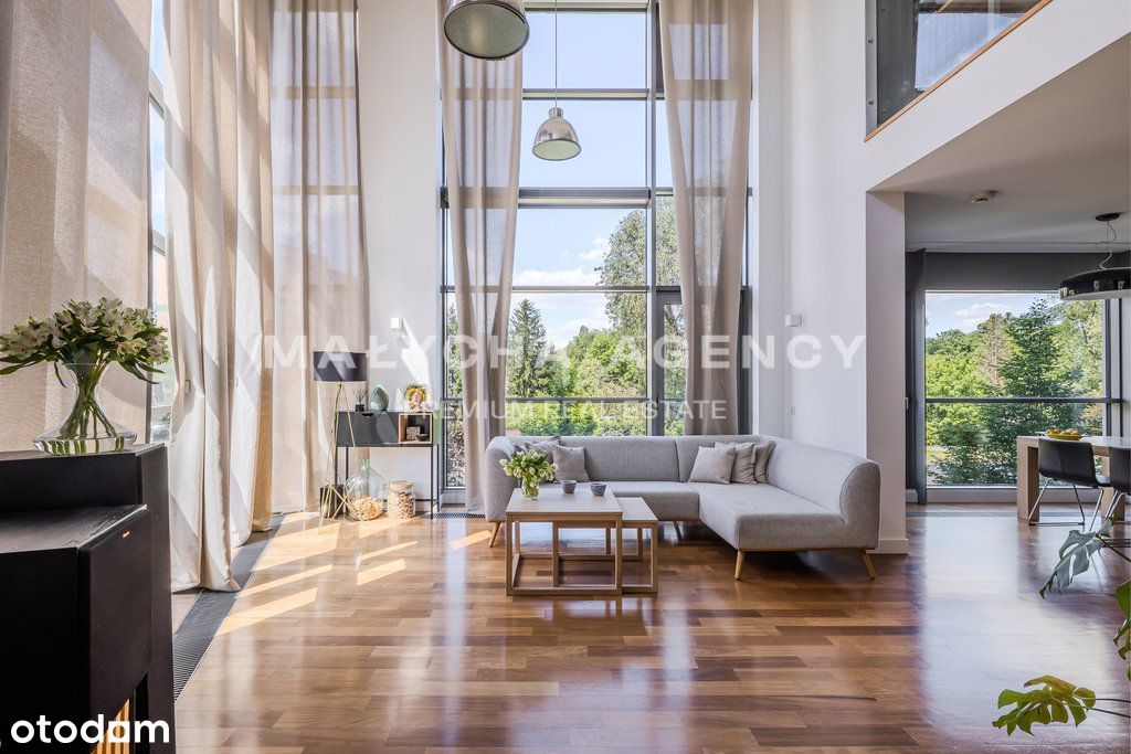 Luksusowy, dwupoziomowy apartament-styl loftowowy
